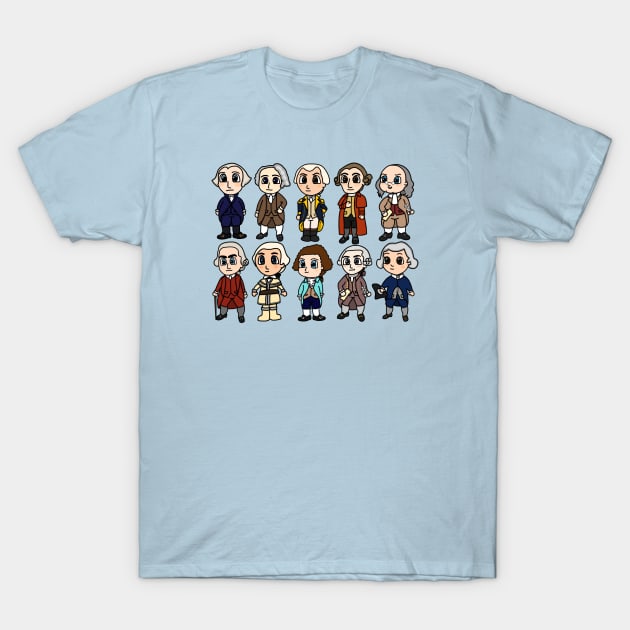 Founding Fathers T-Shirt by Aeriskate